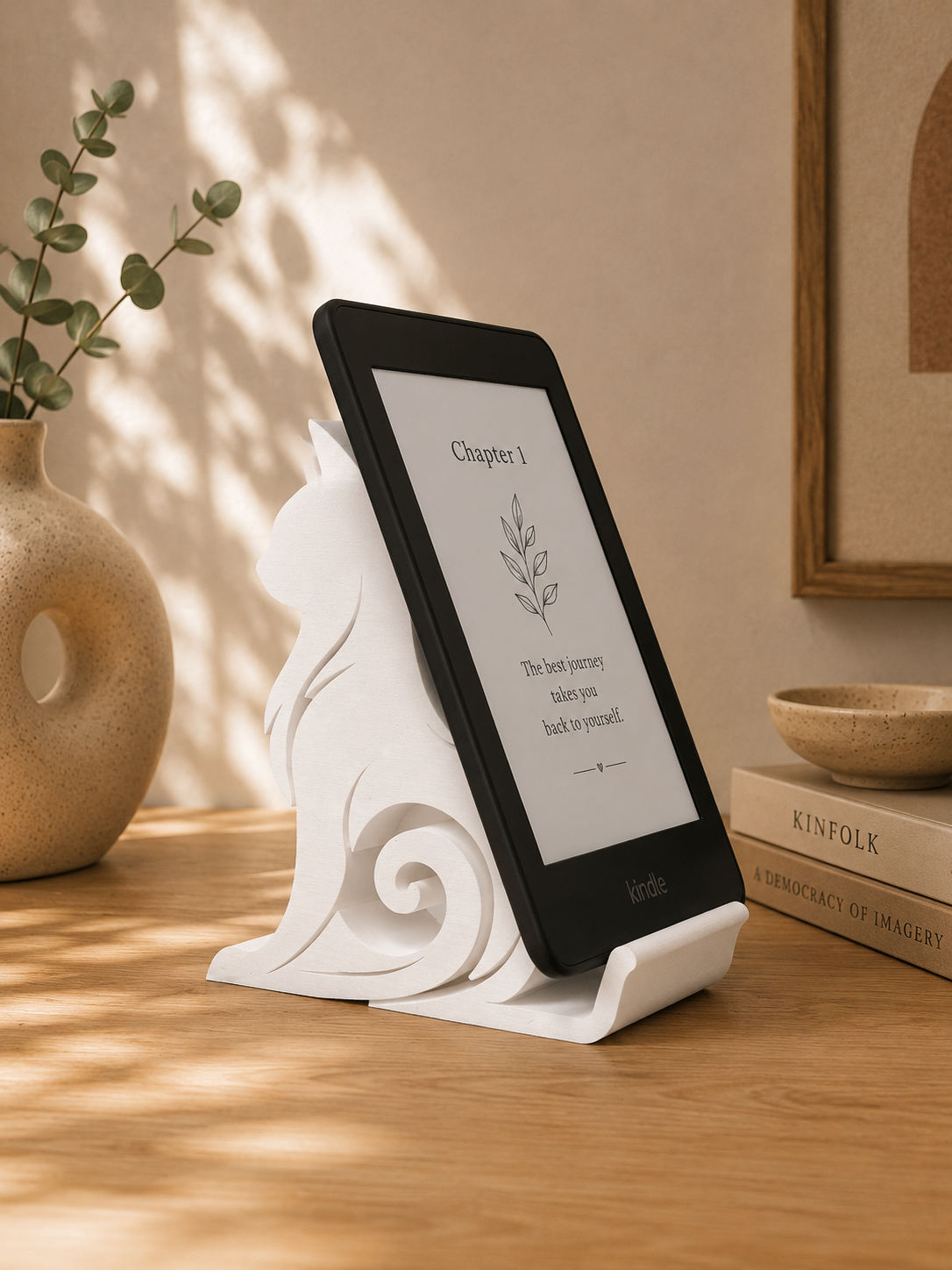 WhiskerRest Cat Desk Stand