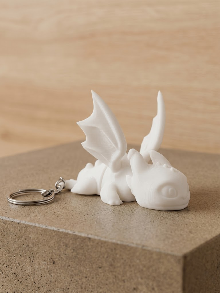 Dragon Couple Keychains