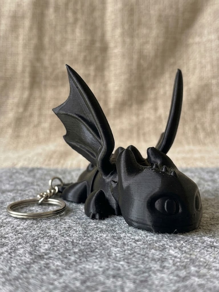 Dragon Couple Keychains