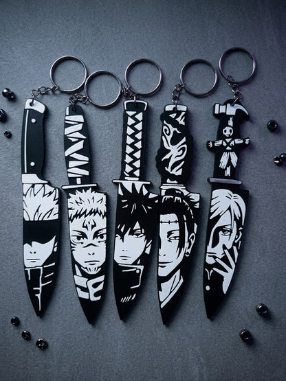 Anime Acrylic-style Keychains | JJK