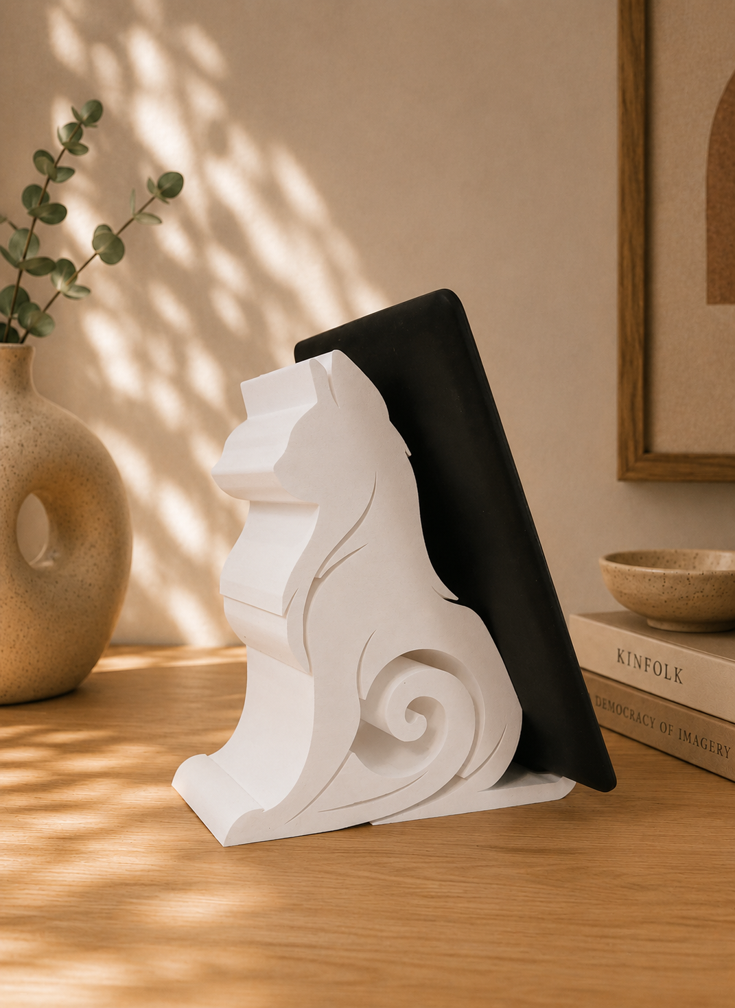 WhiskerRest Cat Desk Stand