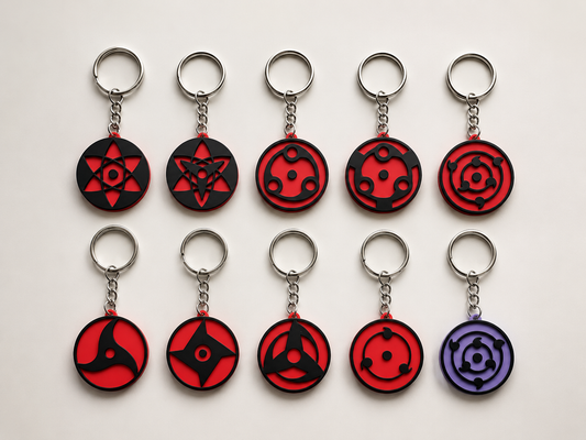 Mangekyo Sharingan Keychain