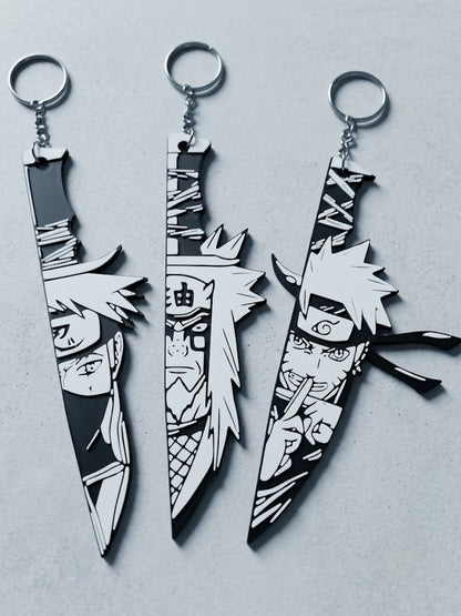 Anime Kunai Keychain Collection | Naruto
